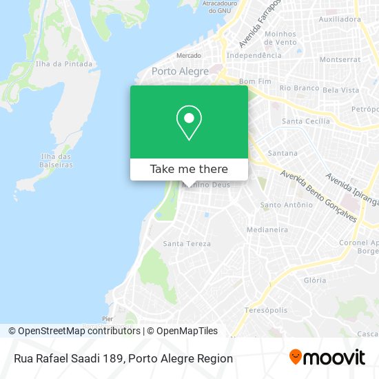 Rua Rafael Saadi 189 map