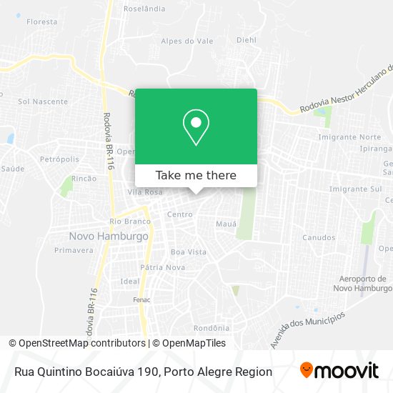 Rua Quintino Bocaiúva 190 map