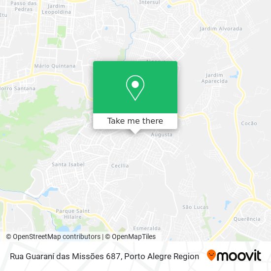 Rua Guaraní das Missões 687 map
