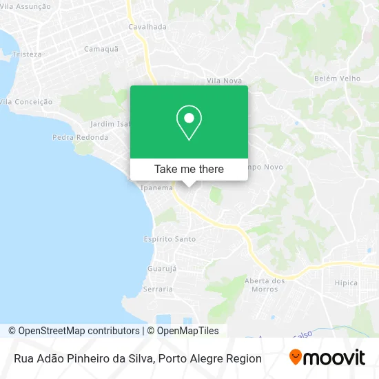 Rua Adão Pinheiro da Silva map