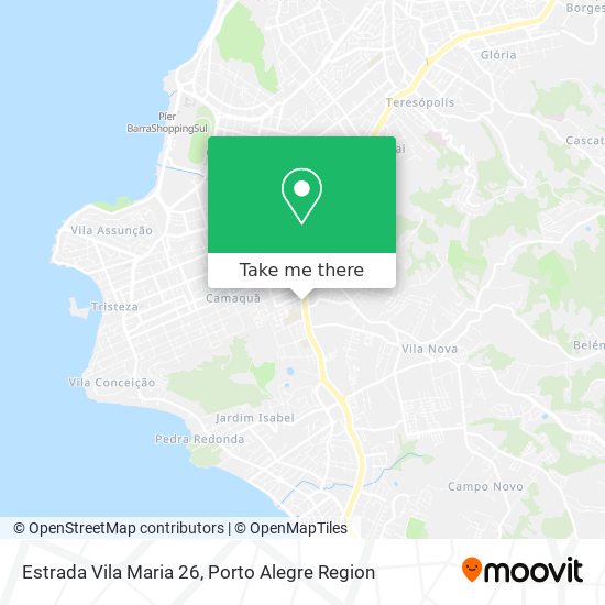 Mapa Estrada Vila Maria 26