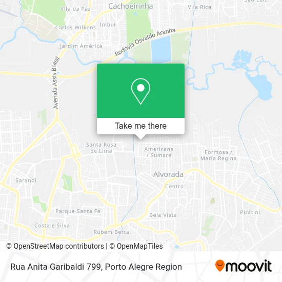 Rua Anita Garibaldi 799 map