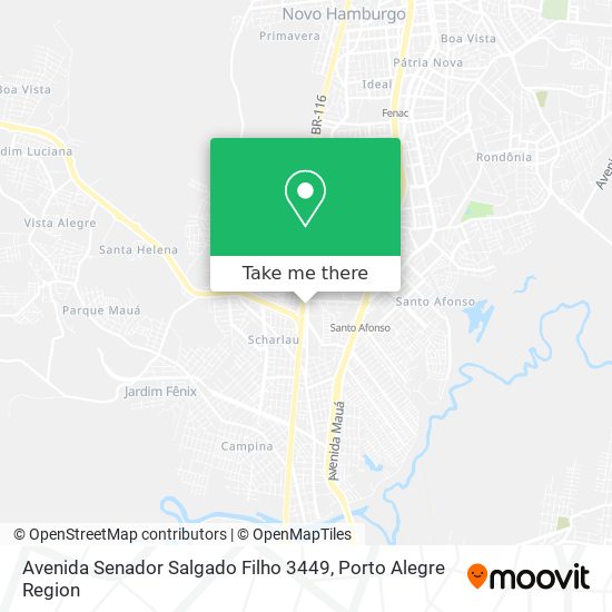 Avenida Senador Salgado Filho 3449 map