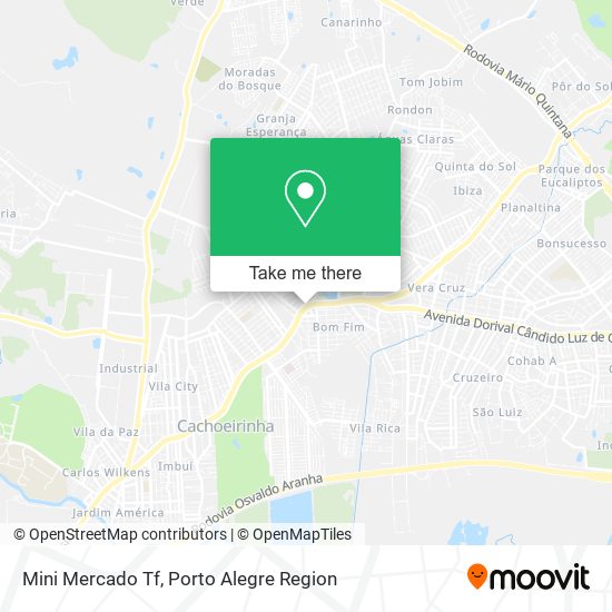 Mini Mercado Tf map