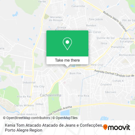 Kenia Tom Atacado Atacado de Jeans e Confecções map