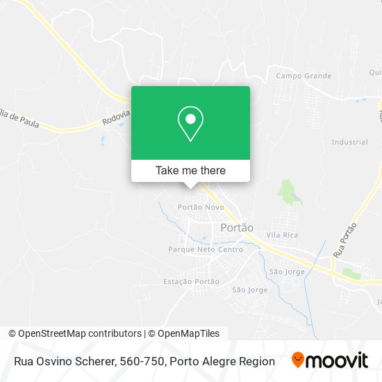 Rua Osvino Scherer, 560-750 map