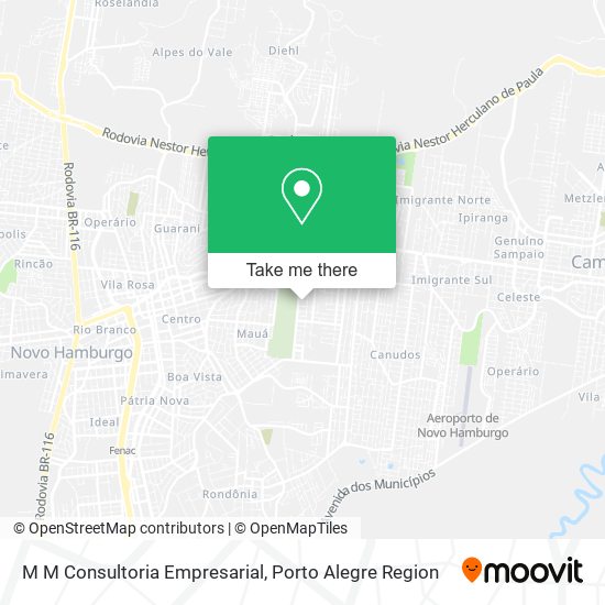 M M Consultoria Empresarial map