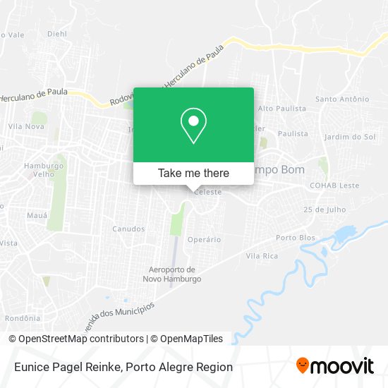 Eunice Pagel Reinke map