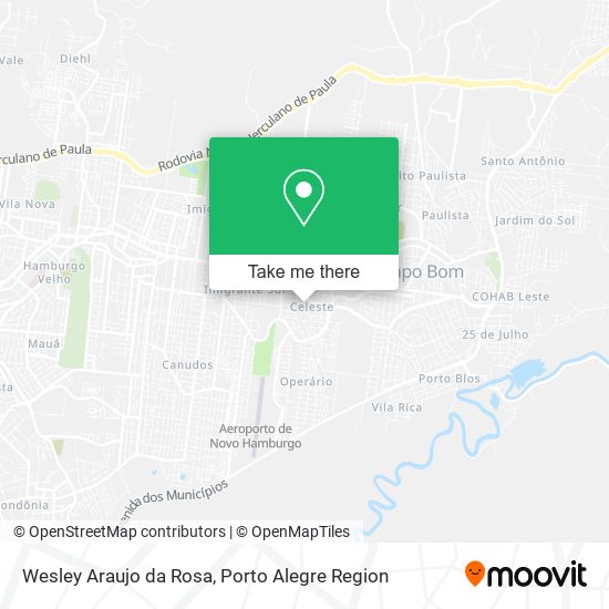 Wesley Araujo da Rosa map