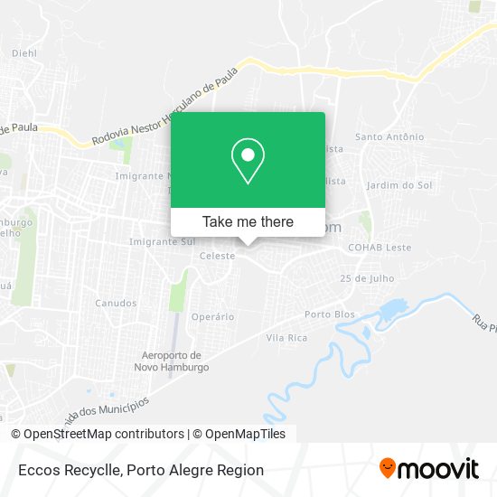 Eccos Recyclle map