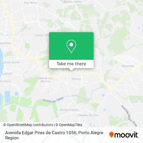 Avenida Edgar Píres de Castro 1056 map