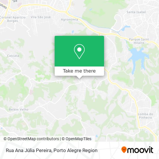 Rua Ana Júlia Pereira map