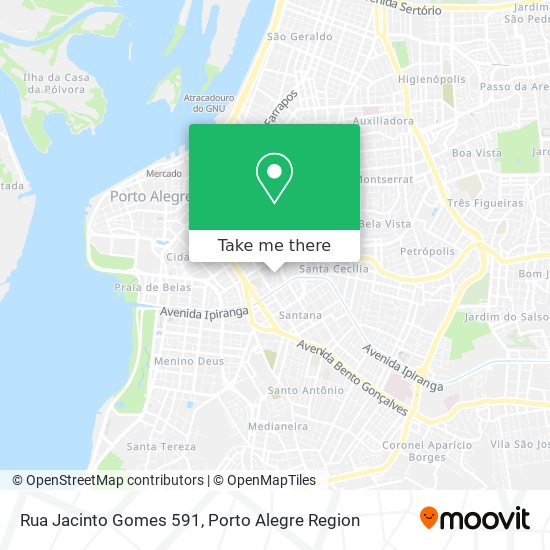 Rua Jacinto Gomes 591 map