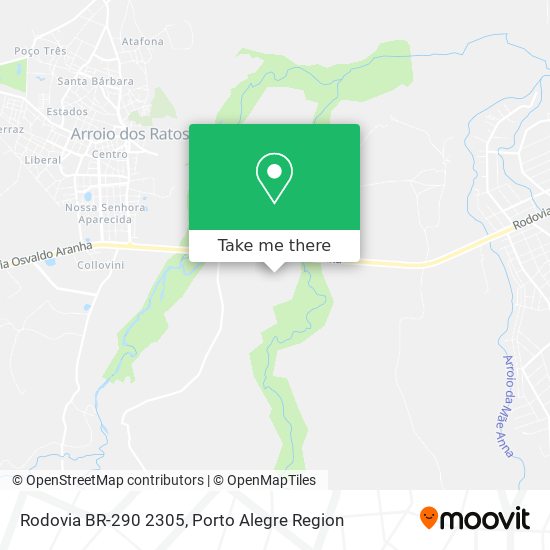 Rodovia BR-290 2305 map