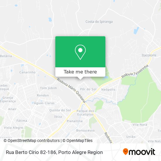 Rua Berto Círio 82-186 map