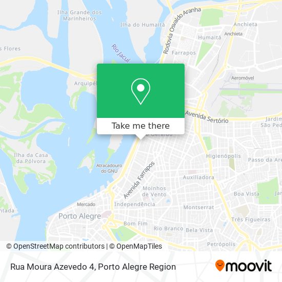 Rua Moura Azevedo 4 map