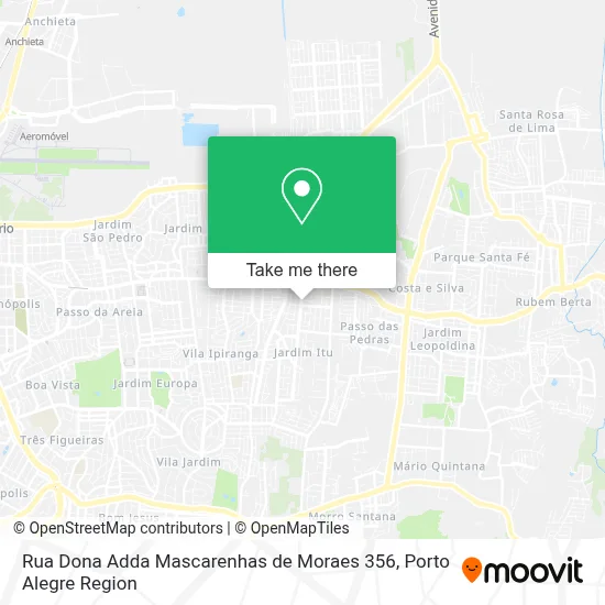 Rua Dona Adda Mascarenhas de Moraes 356 map