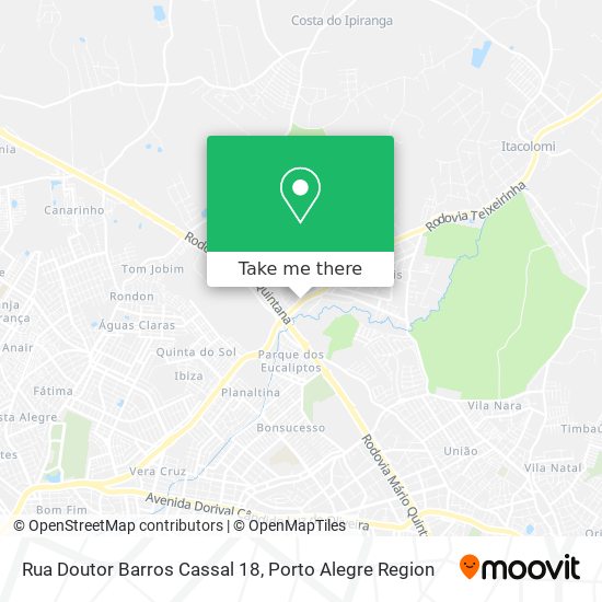 Mapa Rua Doutor Barros Cassal 18