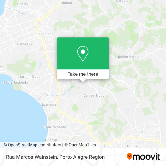 Rua Marcos Wainstein map
