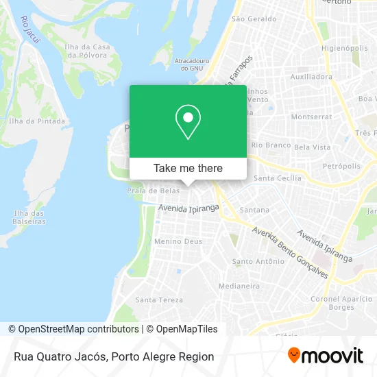 Rua Quatro Jacós map