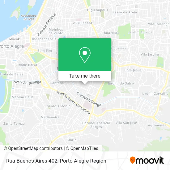 Rua Buenos Aires 402 map