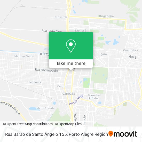 Rua Barão de Santo Ângelo 155 map