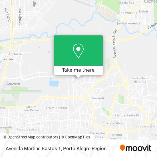 Avenida Martins Bastos 1 map
