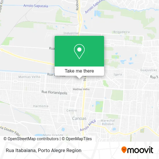 Rua Itabaiana map