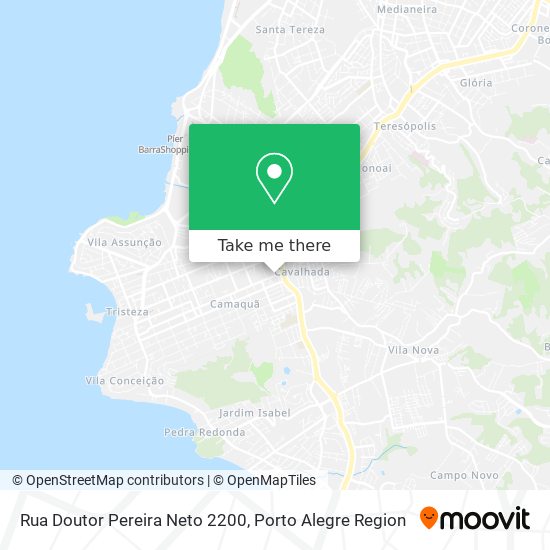 Mapa Rua Doutor Pereira Neto 2200