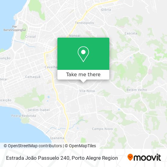 Estrada João Passuelo 240 map