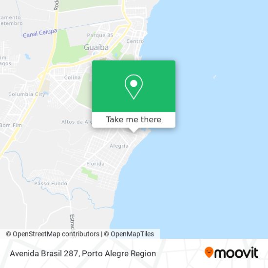 Avenida Brasil 287 map