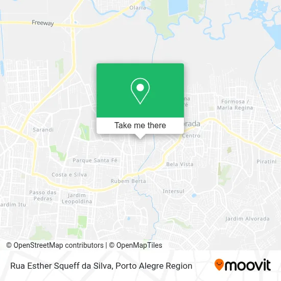 Rua Esther Squeff da Silva map