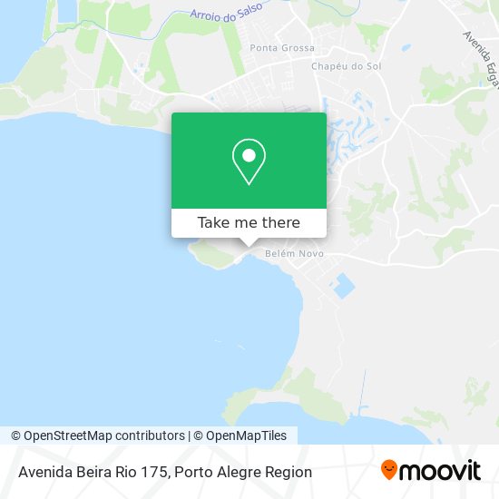 Avenida Beira Rio 175 map