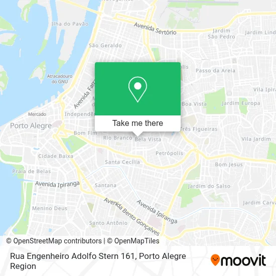 Rua Engenheiro Adolfo Stern 161 map