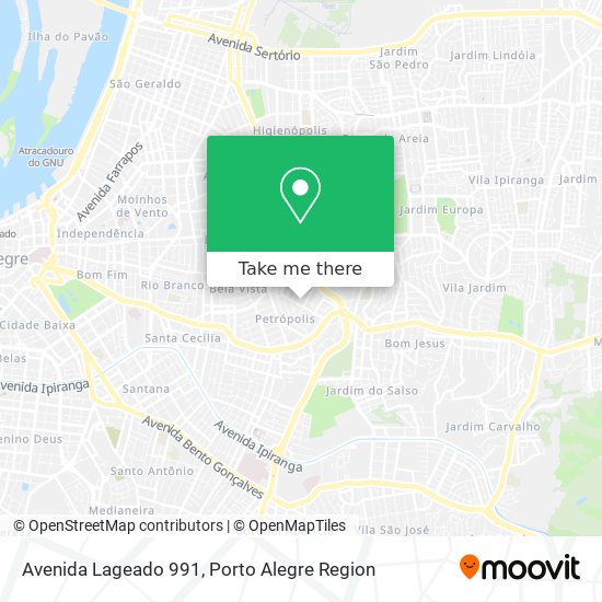 Avenida Lageado 991 map