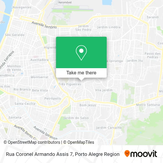 Rua Coronel Armando Assis 7 map