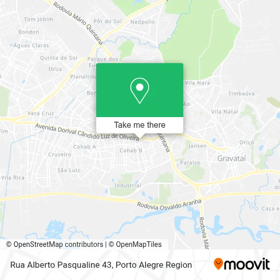 Rua Alberto Pasqualine 43 map