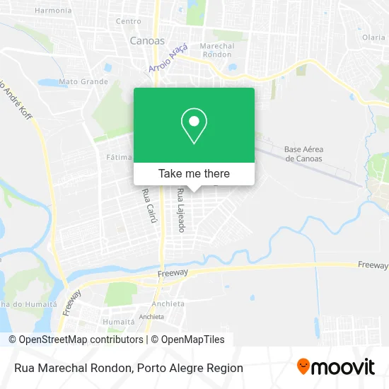 Rua Marechal Rondon map