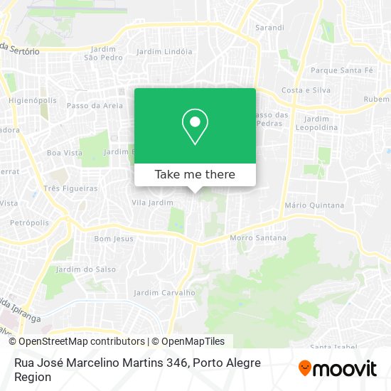 Mapa Rua José Marcelino Martins 346