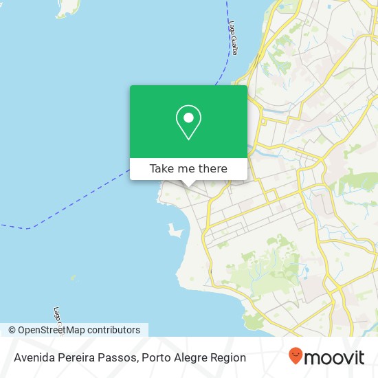 Avenida Pereira Passos map