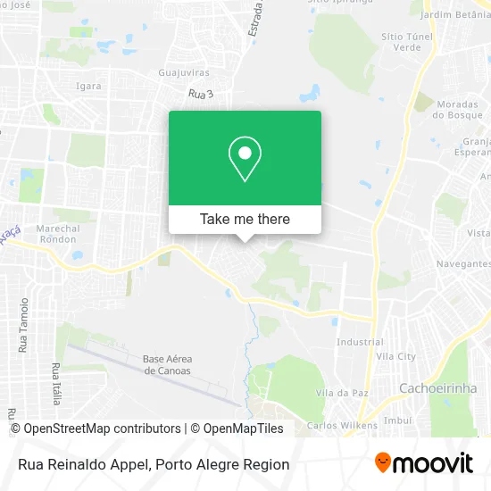 Rua Reinaldo Appel map