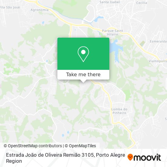 Estrada João de Oliveira Remião 3105 map