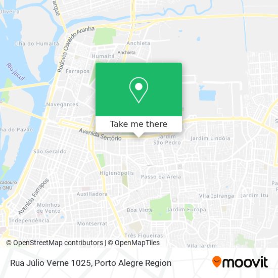 Rua Júlio Verne 1025 map