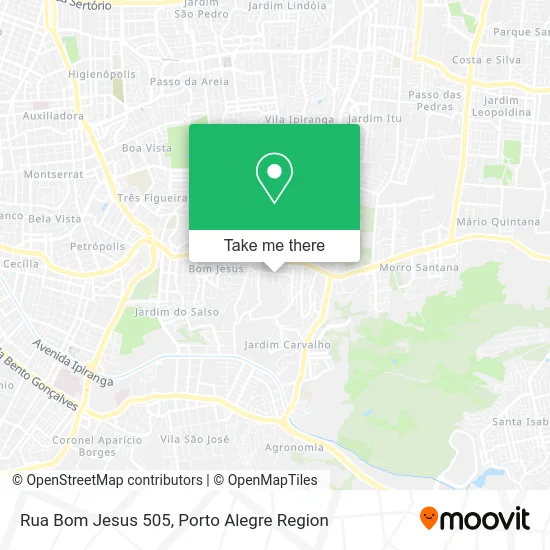 Rua Bom Jesus 505 map