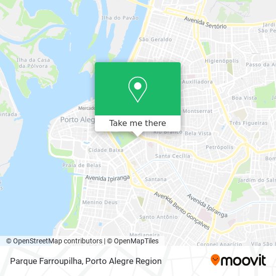 Parque Farroupilha map