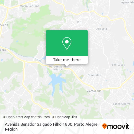 Avenida Senador Salgado Filho 1800 map