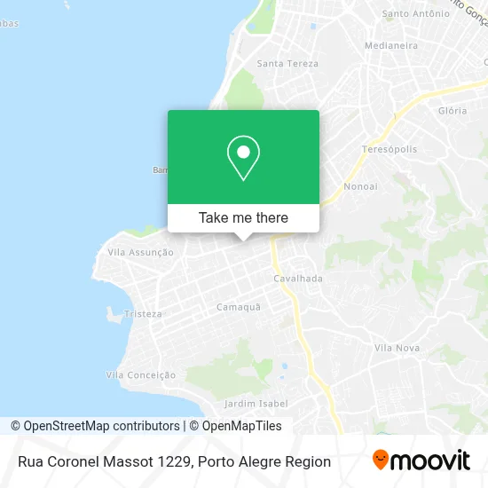 Rua Coronel Massot 1229 map