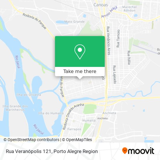 Rua Veranópolis 121 map