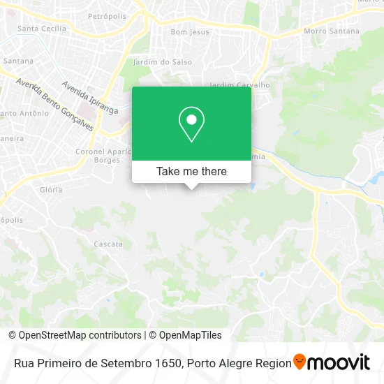 Rua Primeiro de Setembro 1650 map