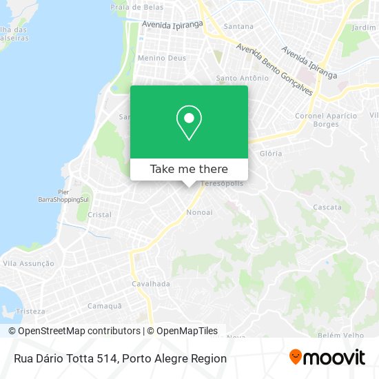 Mapa Rua Dário Totta 514